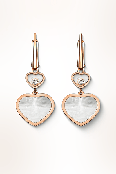 Happy Hearts diamond earrings