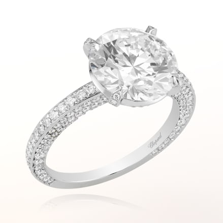 crimping of a diamond wedding ring