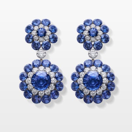  Chopard elegant diamond earrings 